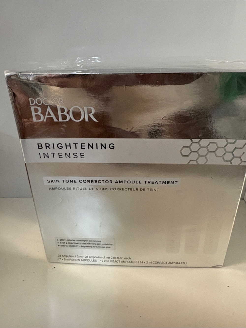 Doctor Babor Brightening Intense Skin Tone Corrector - Rose Gold & White